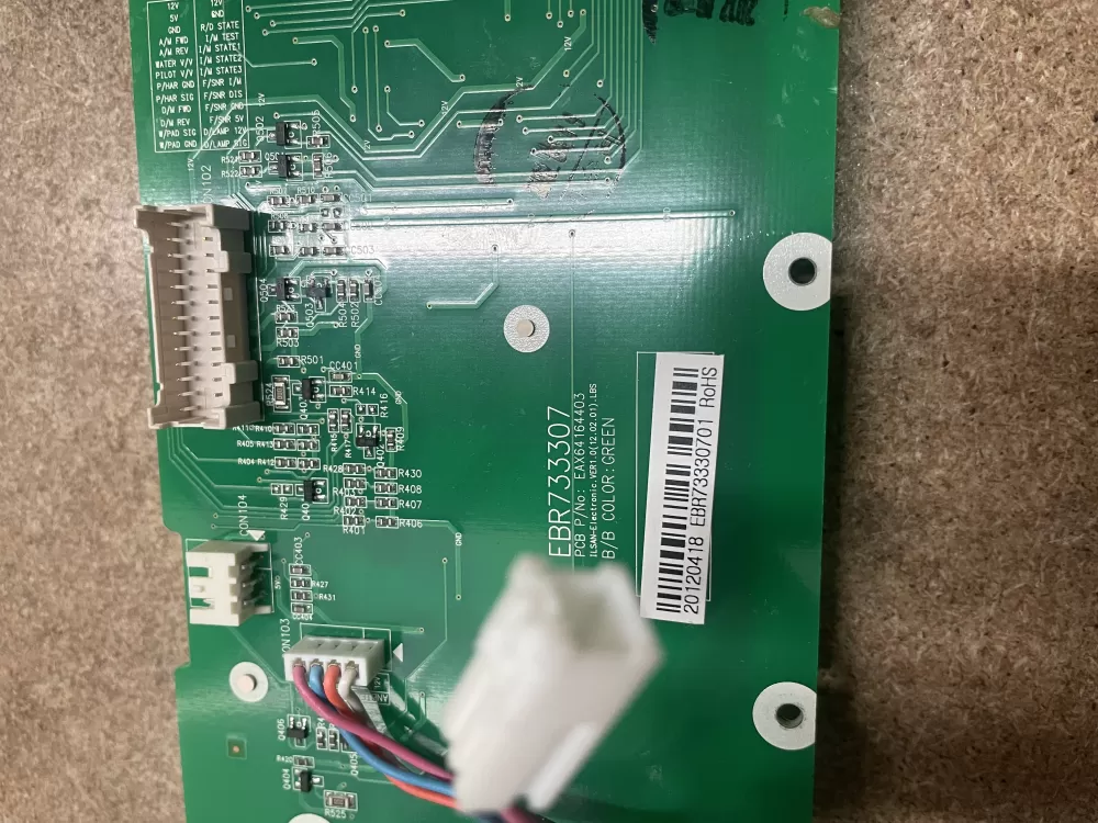 Kenmore LG EBR73330701 Refrigerator Control Board AZ5478 | KM1457