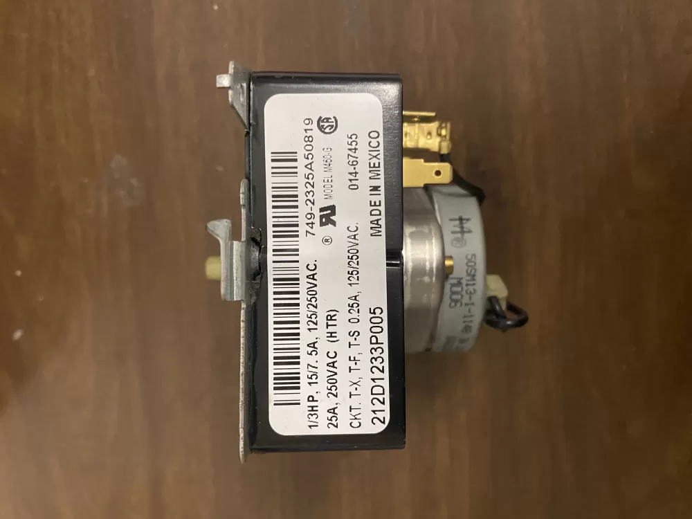 GE  Hotpoint WE04X20415  AP5805477  WE4M357  3276788  PS9491767  WE4M355  212D1233P005 Dryer Timer