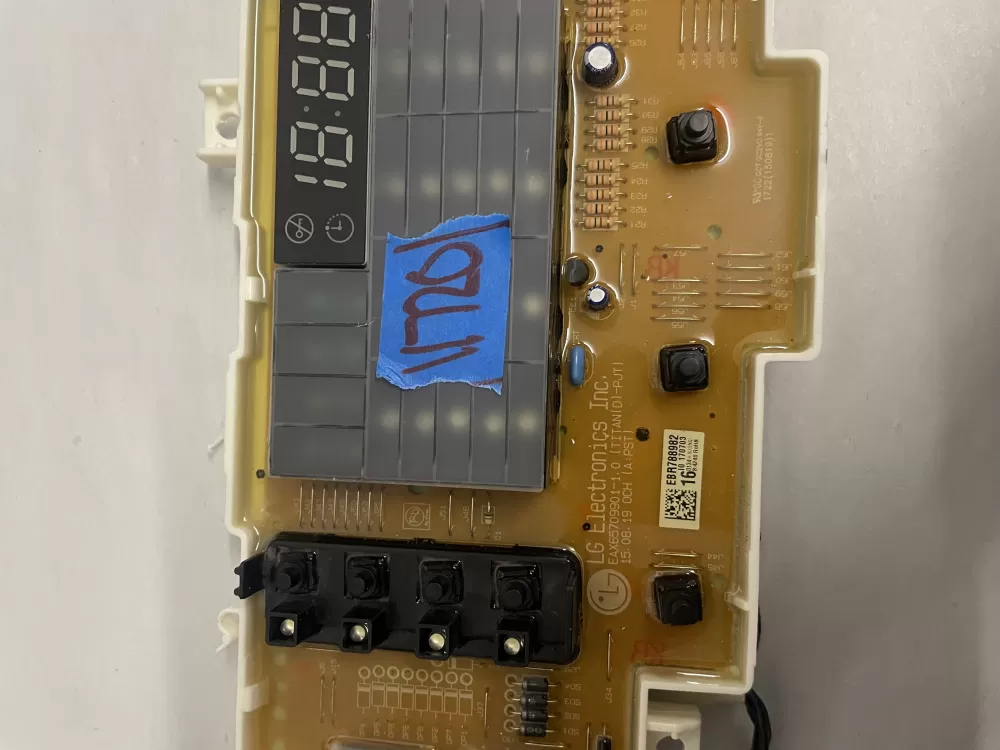 LG EBR78898216 Washer Control Board Pcb Assembly AZ208201 | KMV720