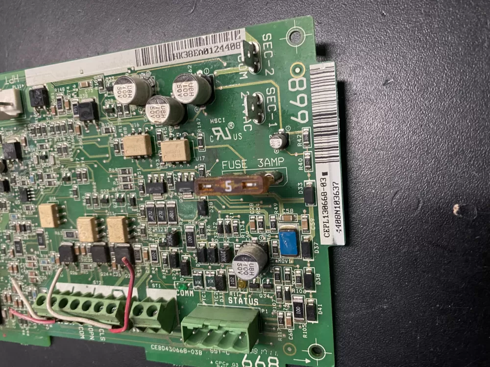 Carrier CEPL130668-03 Air Handler Control Board AZ24088 | BK1205