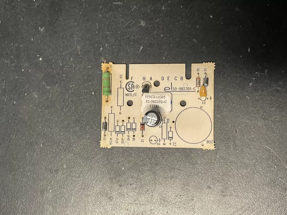 GE 559C213G05 50-982301- 50-982301- Dryer Control Board AZ23224 | wm922