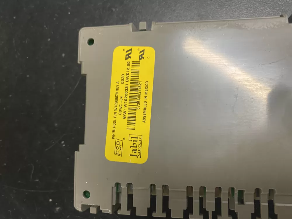 Whirlpool Maytag W10130967 Dishwasher Control Board AZ10657 | BK609