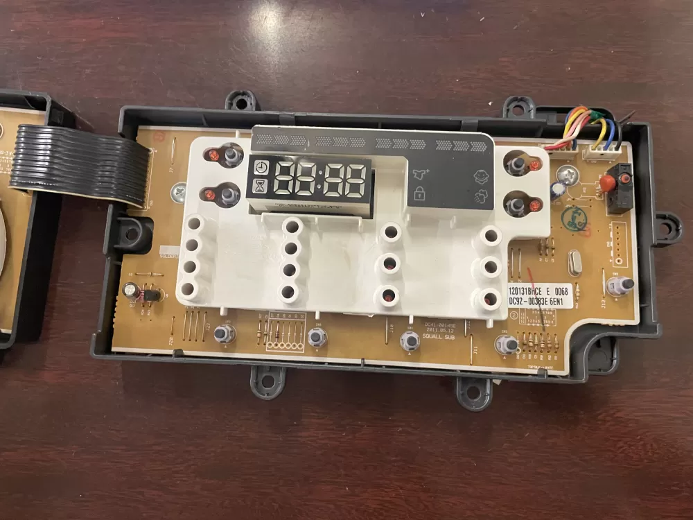 Samsung DC92-00383E DC92-00383A Washer UI Control Board AZ39326 | KMV390