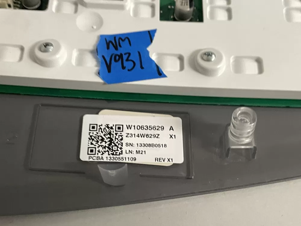 Whirlpool W10489107 W10635629 WPW10635629 Washer Control AZ210733 | Wmv931