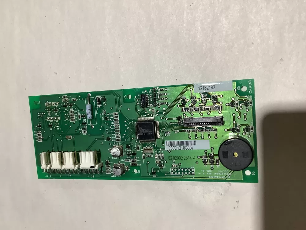 GE 200D1218G007 Refrigerator Control Board Dispenser AZ144674 | ZC2431