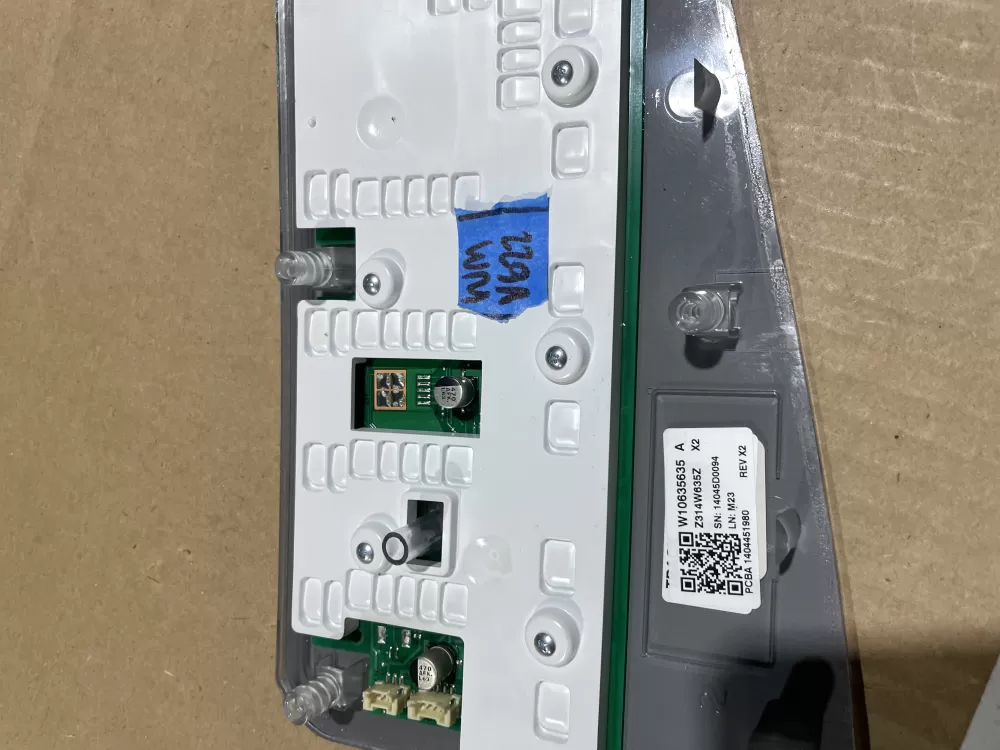 Whirlpool W10635635A Washer Control Panel AZ77129 | Wmv622