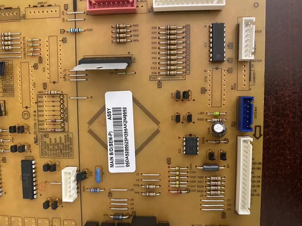 Samsung DA92-00625H Refrigerator Control Board