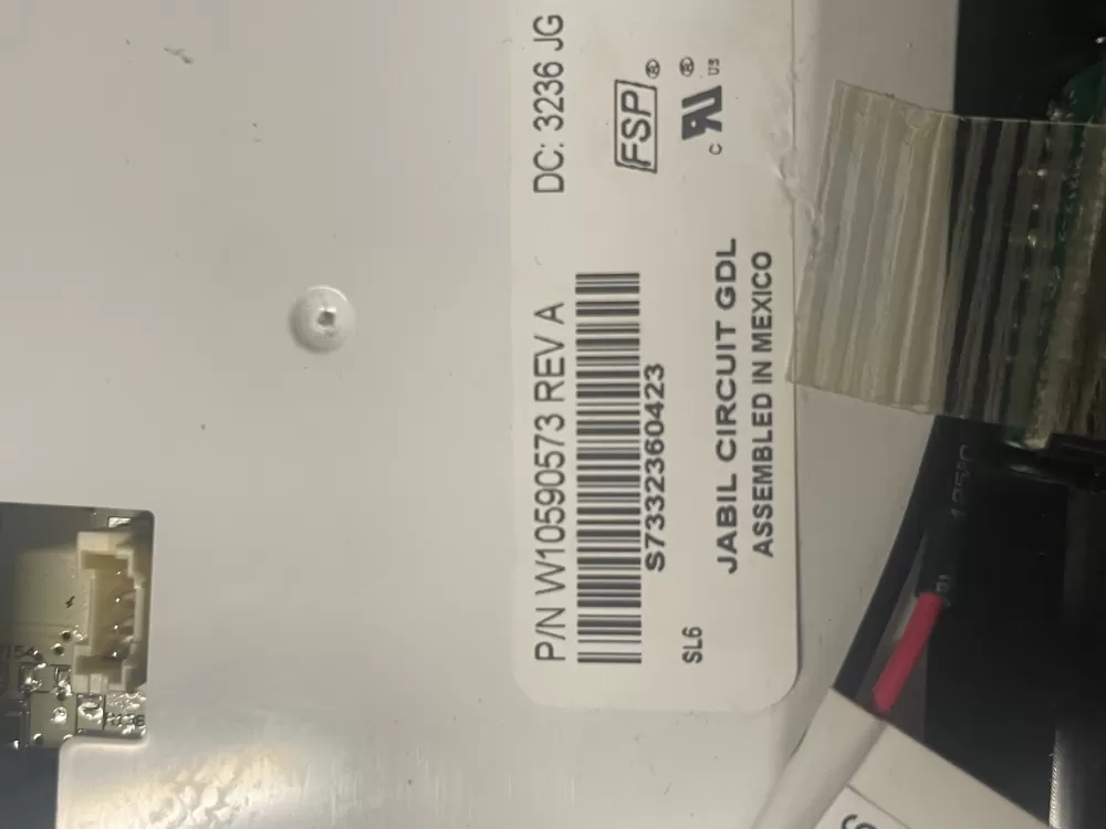 Whirlpool W10502236 Refrigerator Dispenser Control Board AZ11419 | 576