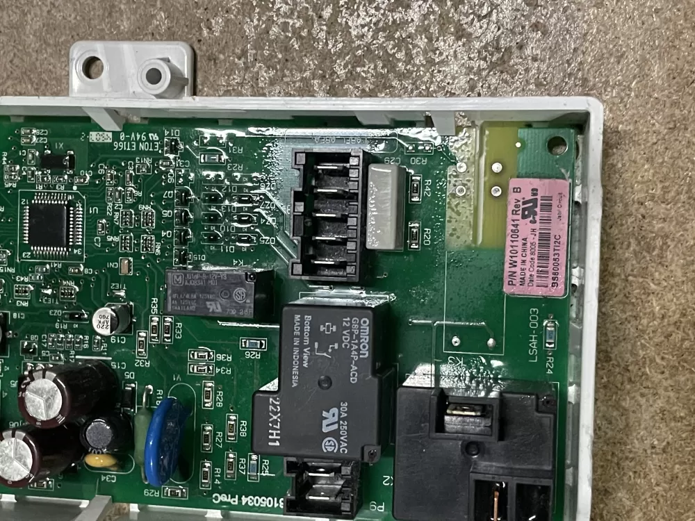 Whirlpool  Kenmore AP6015062 W10110641 W10110641R WPW10110641 PS11748333 W10110641 D Dryer Control Board