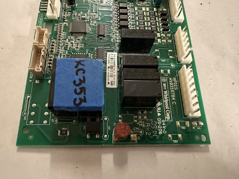 Whirlpool Maytag W10589838 WPW10589838 Refrigerator Control AZ138979 | KC353