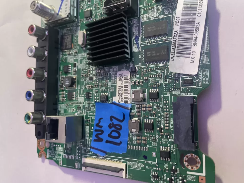 Samsung BN94 09582A Control Board Main AZ195866 | Wm1082