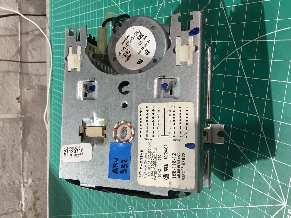 Speed Queen Washer Timer 202705 AZ193619 | ARV352