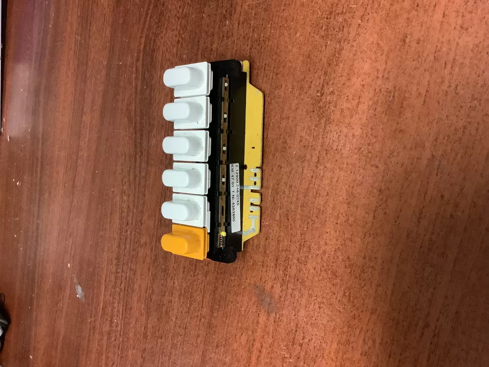 Miele 4363860 Washing Machine Control Board Push Button Switch