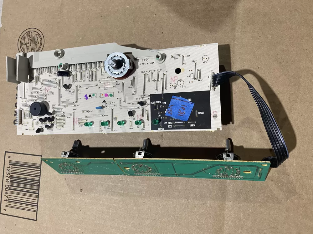 GE 175D5261G040 EBX1129P004 WH12X10614 Washer Control Board AZ68446 | BK1801
