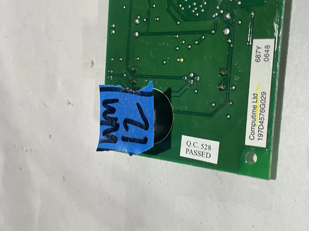 GE 197D4576G029 Refrigerator Control Board Dispenser AZ152447 | Wm12