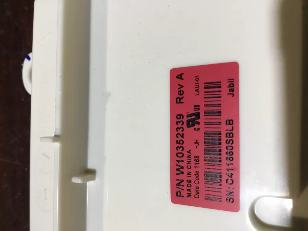 Whirlpool W10352339 Washer Control AZ70545 | NR1507