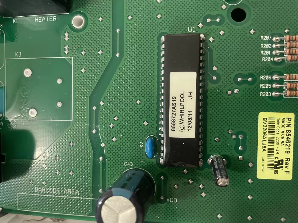 Whirlpool WP8546219 Dryer Control Board AZ45021 | KM820