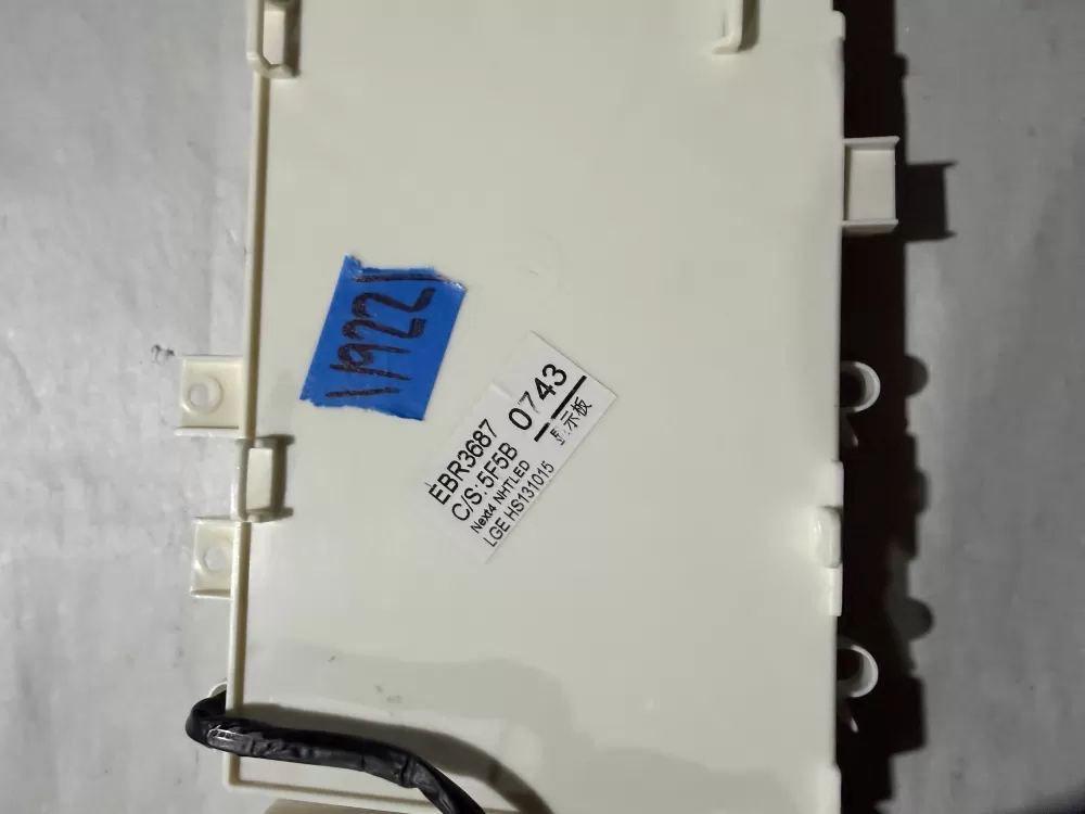 LG EBR36870743 Washer Control Board AZ210145 | KMV922