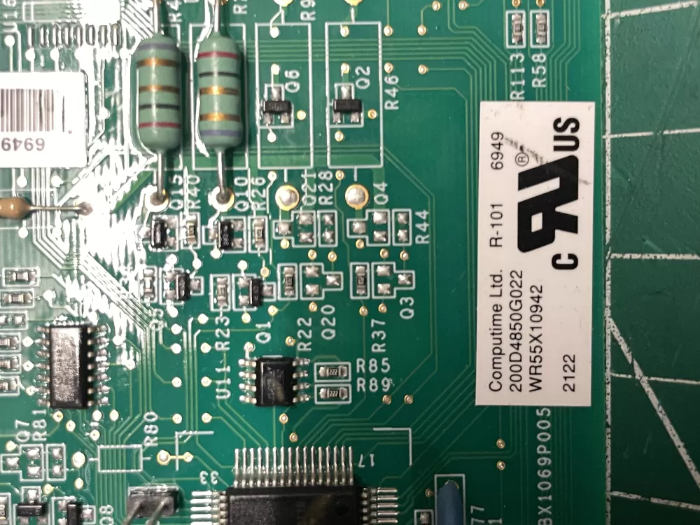 GE 200D6221G028 EBX1110P002 Refrigerator Control Board AZ207332 | Wm2289