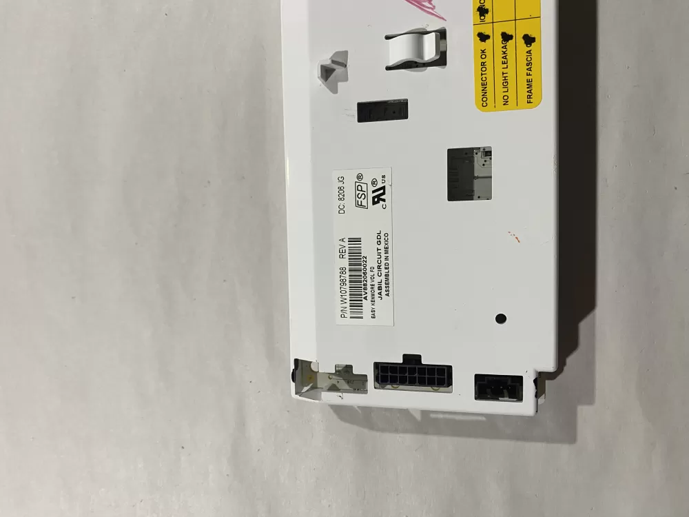 Whirlpool W10822644 Refrigerator Control Board Dispenser AZ186727 | BK2746