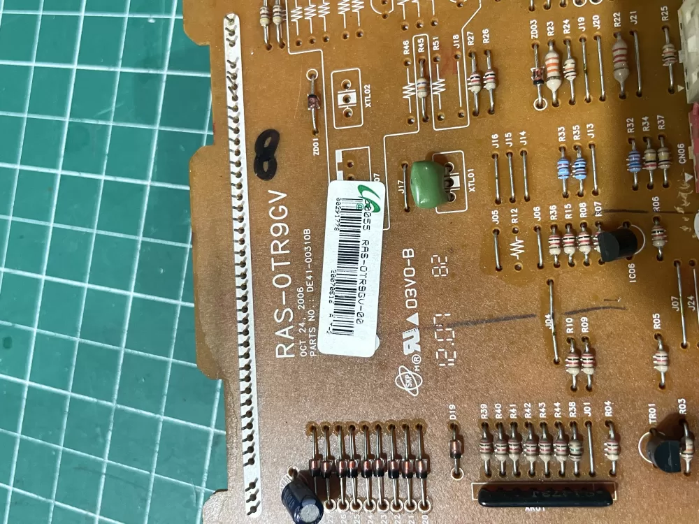 GE Wb27x10874 De41 00310b Microwave Control Board AZ195267 | Wm252