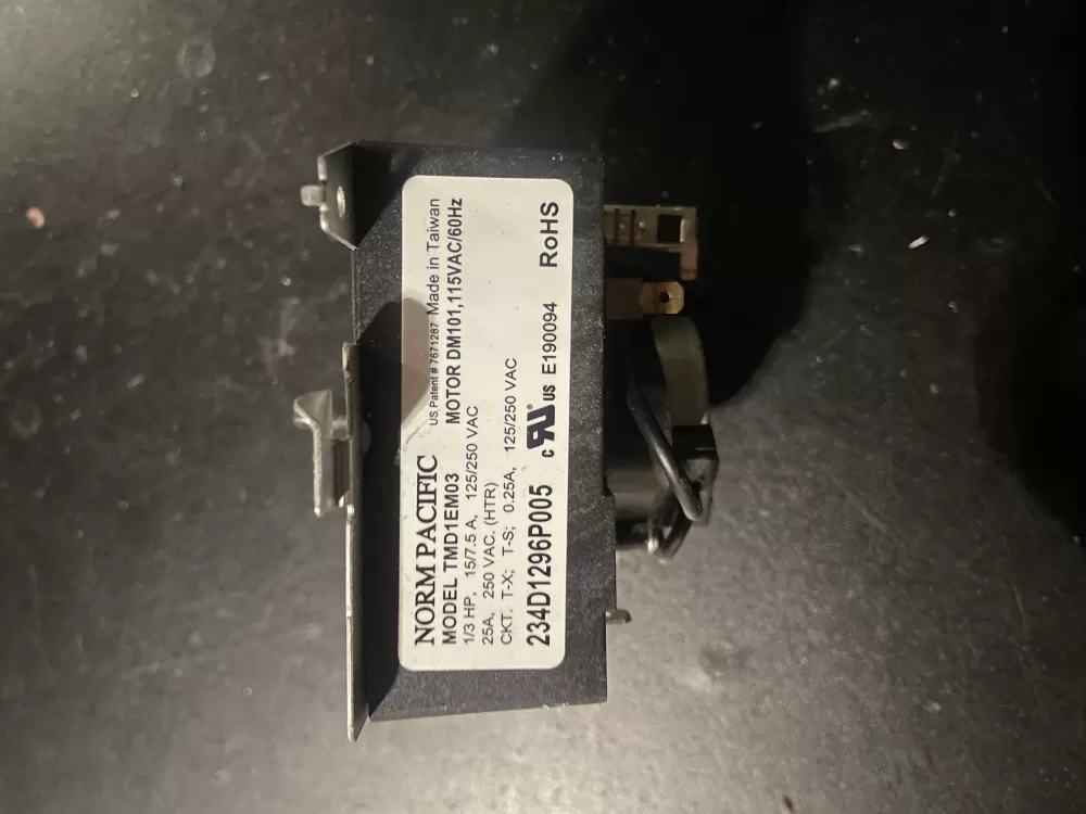 Hotpoint  General Electric AP5780508 WE4M364 WE4M533 PS8690648 234D1296P005 Dryer Timer