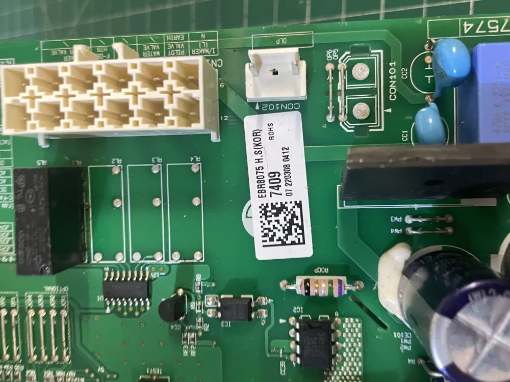 LG EBR80757417 Refrigerator Control Board AZ200791 | Wm2153