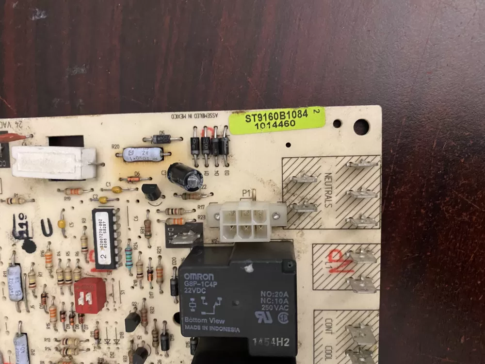  ST9160B1084 1014460 Furnace Control Board Honeywell Circuit AZ54124 | BK1931