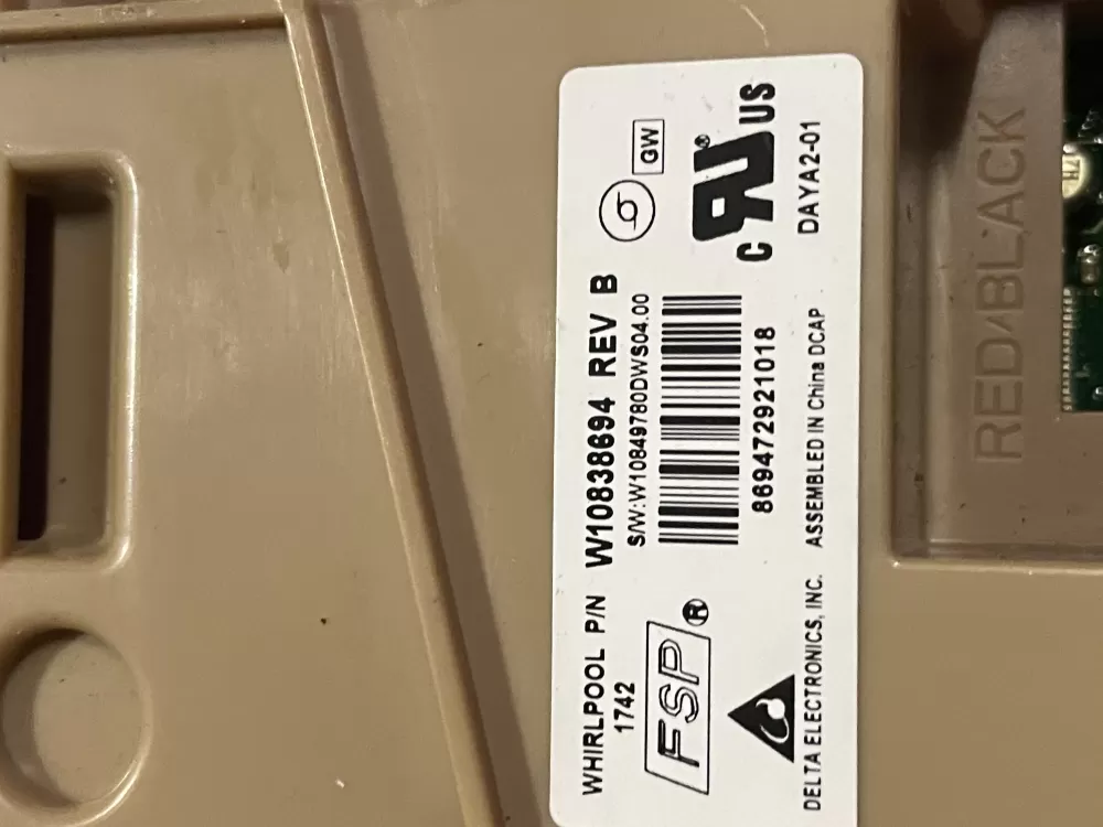 Maytag W10838694 W10892798 Dishwasher Control Board AZ26638 | WM170