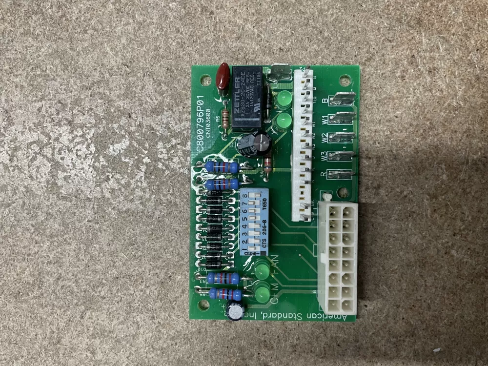 Trane C800796P01 Furnace Control Board American Standard