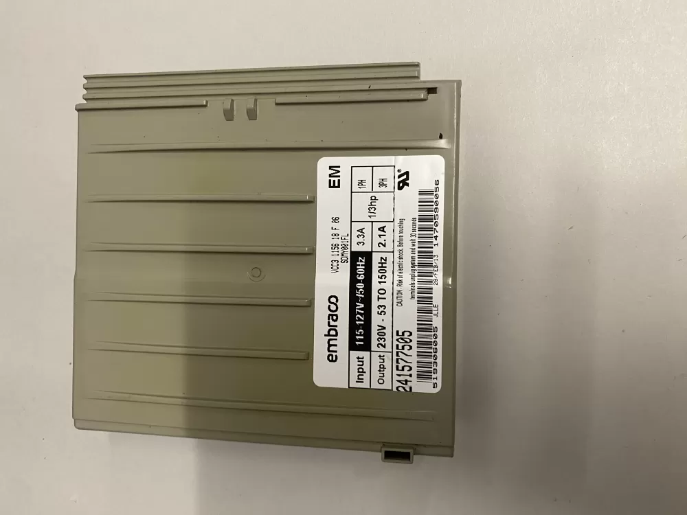 Frigidaire  Electrolux  Kenmore 241577505  AP4393275  1512577  7241577505  AH2361242  EA2361242  PS2361242 Refrigerator Inverter Control Board