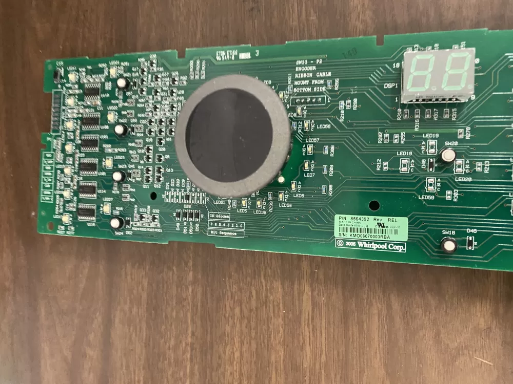 Kenmore Whirlpool WP8564392 8564392R Washer Control Board AZ40015 | BK1284
