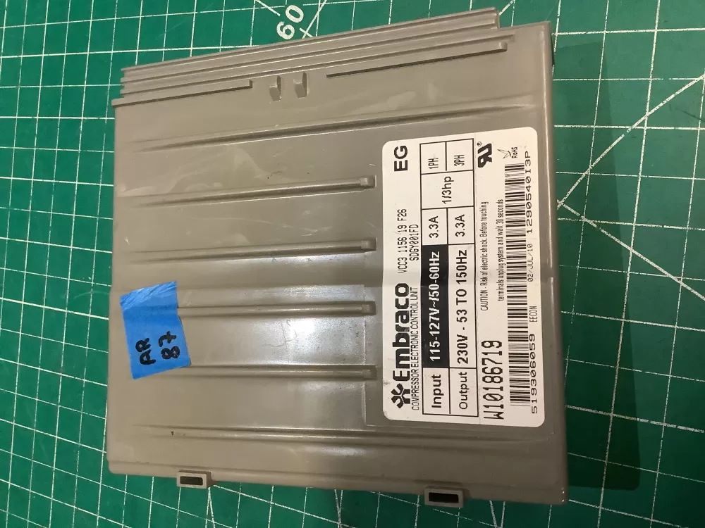 Whirlpool W1089391 Refrigerator Compressor Inverter Control AZ198218 | AR87
