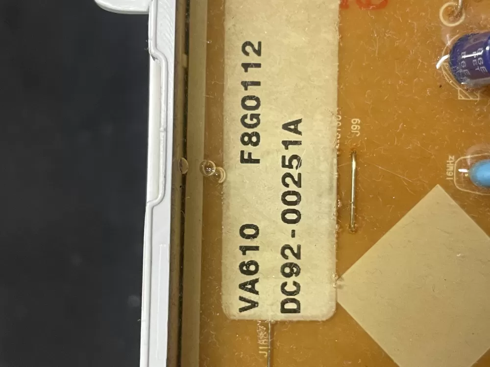 GE Samsung DC92-00251A Dryer Control Board AZ22173 | WMV297