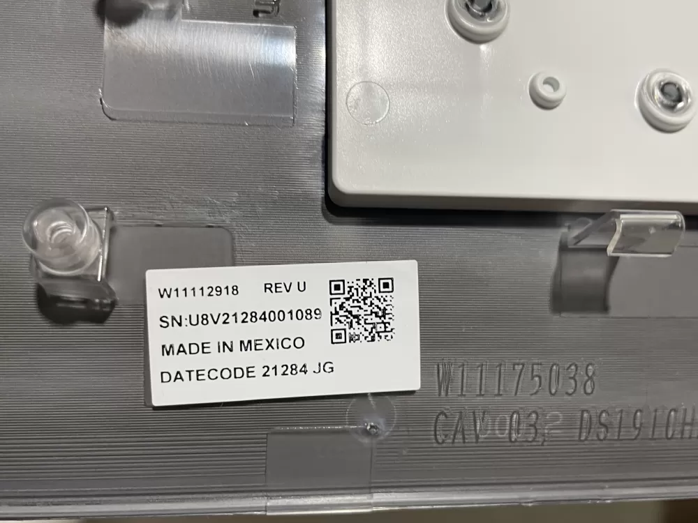OEM Whirlpool Washer Control Panel W11112920 W11174237 | Wmv274