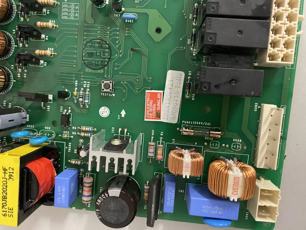 LG EBR41956423 Refrigerator Control Board AZ203278 | BK2305