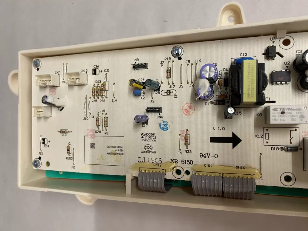 GE WH12X27293 17238100000283 Washer Control Board AZ207102 | BKV37