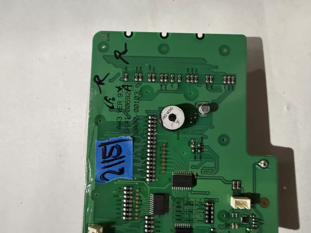 Samsung Refrigerator DA4100692A Control Board AZ225466 | KM2115