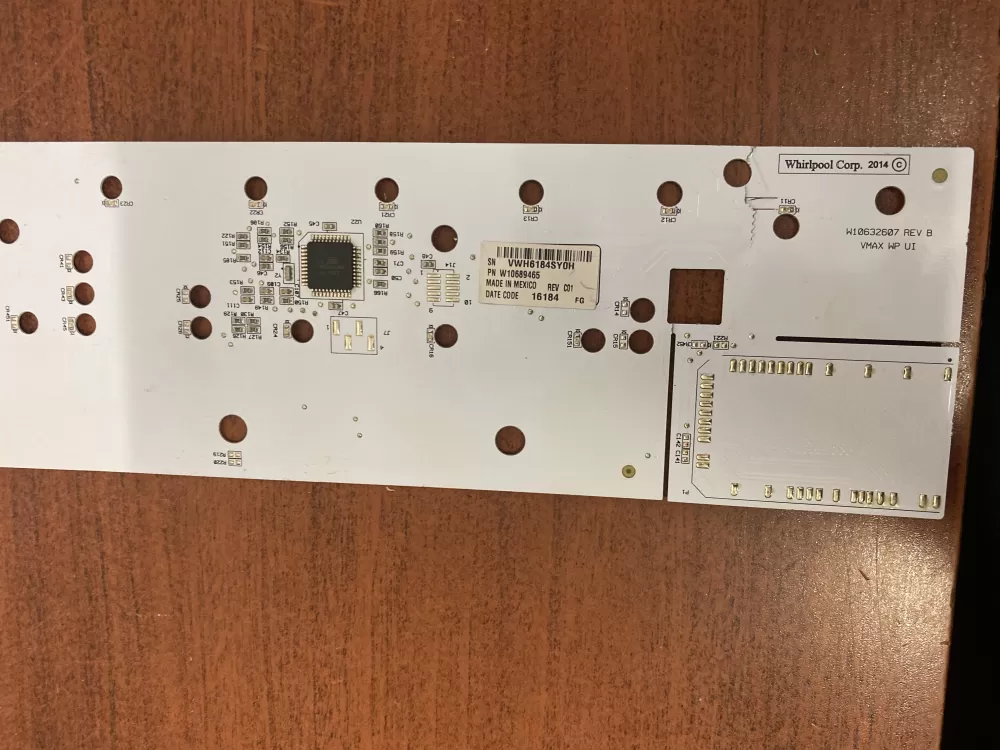 Whirlpool W10689465 Washer Control Board Interface AZ52990 | BKV535