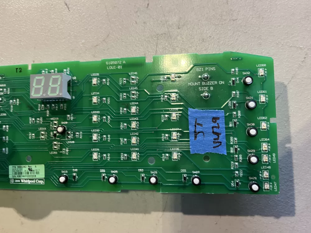 Kenmore Whirlpool WP8564392 8564392R Washer Control Board AZ44243 | V429