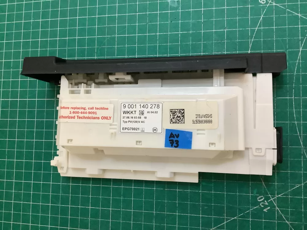 Bosch 9 001 140 278 Dishwasher Control Board AZ219957 | ARV73