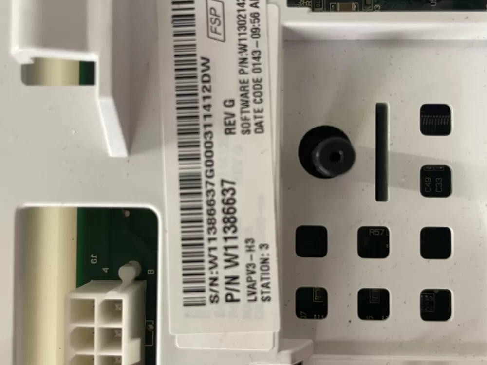 Whirlpool W11386637 W11417466 PS12745506 Washer Control Board AZ40679 | Wm1709
