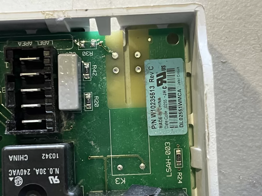 Whirlpool Maytag W10235613 Dryer Main Control Board AZ42918 | 127