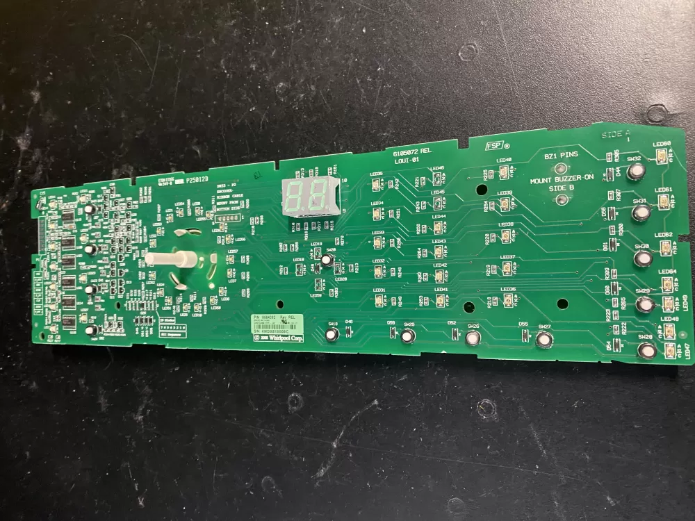 Kenmore 8564392 8564398 WP8564392 Washer Control Board AZ3806 | BK827