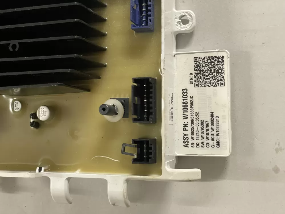 Whirlpool W10681033 W10812422 PS11723056 Washer Control Board AZ141934 | KM1026
