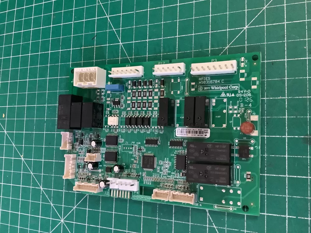 Whirlpool  KitchenAid W10801162  WPW10675033  AP6023728  4449160  PS11757074  W10675033  W10811365  W10852119 Refrigerator Control Board