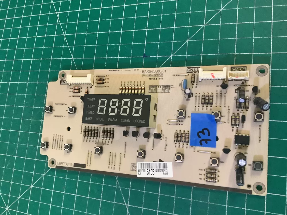 LG EBR73815105 Range Oven Control Board AZ208109 | NR73