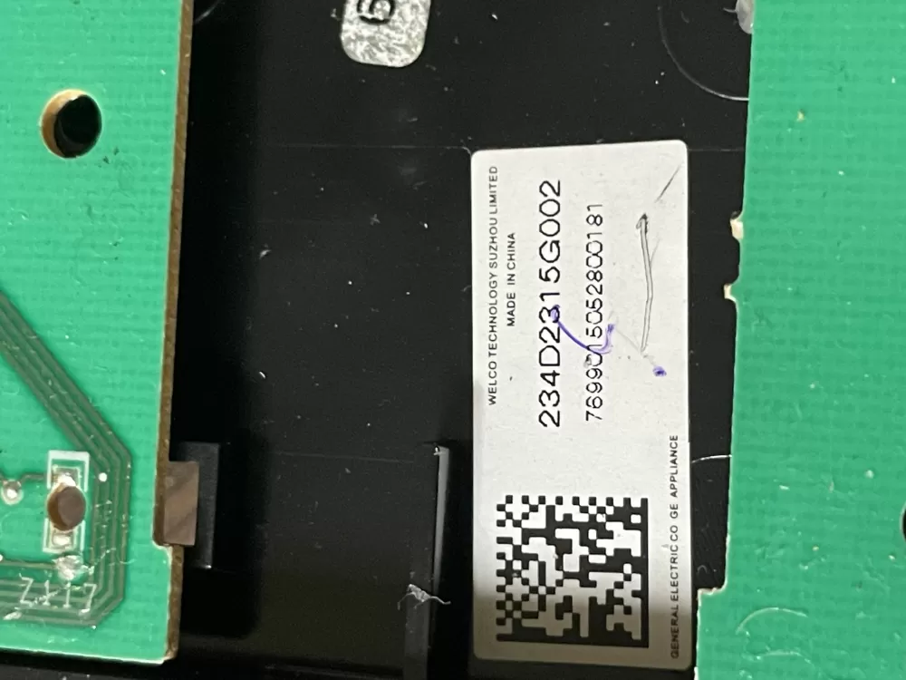 GE 234D2164G001 234D2315G002 Dryer Control Board AZ53228 | Wmv538