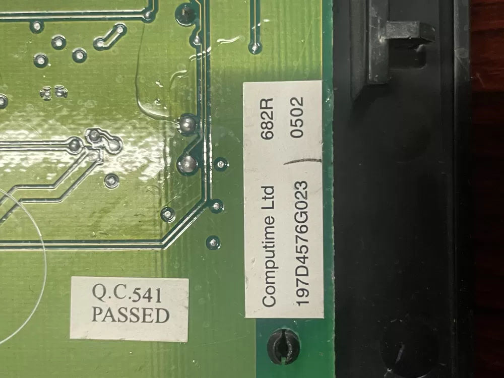 GE 197D4576G023 Refrigerator Dispenser Control Board AZ92837 | Wm1269