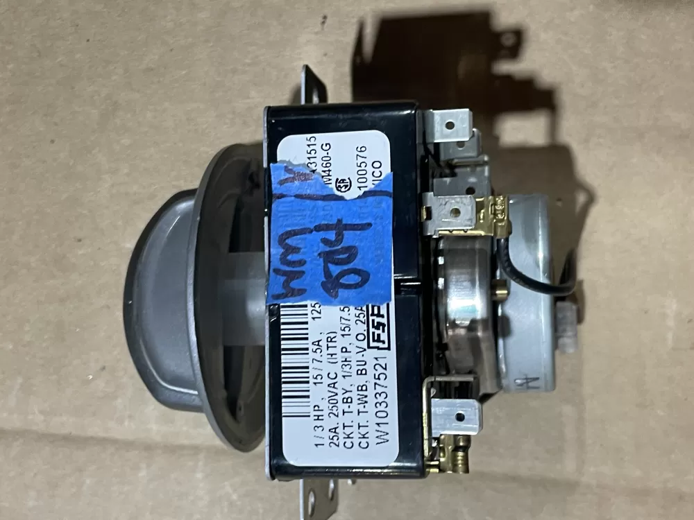 Whirlpool Kenmore W10337521A Dryer Timer AZ86454 | Wm804